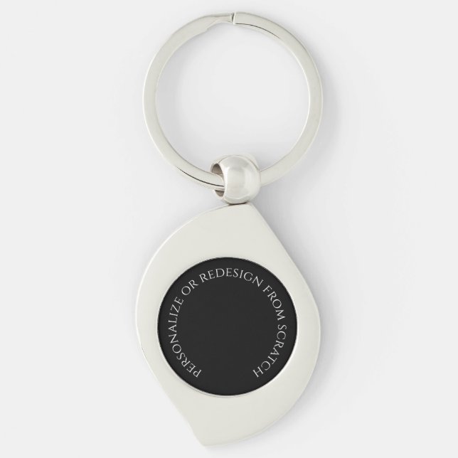 Chaveiro Crie o seu próprio personalizado (Frente)