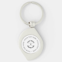 Chaveiro Crie seu próprio modelo personalizado em branco