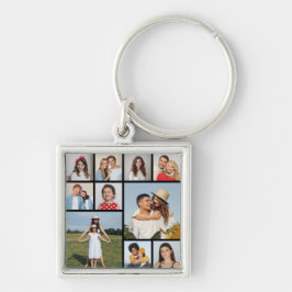 Chaveiro Crie sua própria colagem de fotos