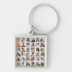 Chaveiro Crie Sua Própria Colagem De Fotos 36