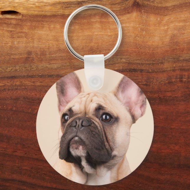 Chaveiro Crie Sua Própria Foto Personalizada de Animal de E (Frente)