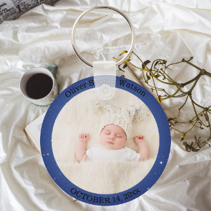 Chaveiro Crie sua própria foto personalizada de bebê recém-