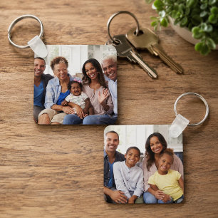 Chaveiro Crie Sua Própria Foto Personalizada Pic Duas Fotos