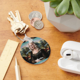 Chaveiro Crie um rosto engraçado personalizado