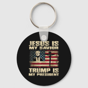 Chaveiro Criminoso Condenado Jesus é Meu Salvador Trump é M