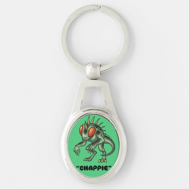 Chaveiro Criptide Chupacabra "Chappie" (Frente)