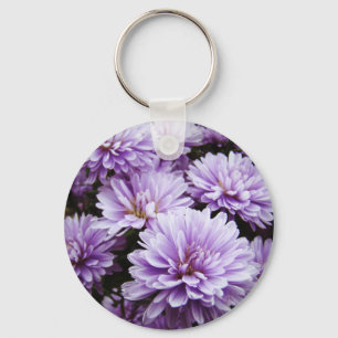 Chaveiro Crisântemo de Perigo Roxo