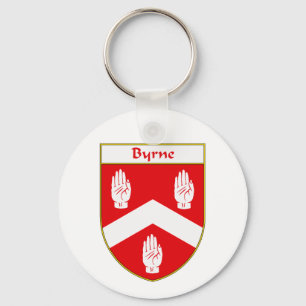Chaveiro Crista da brasão/família de Byrne
