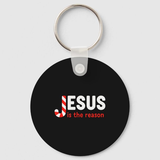 Chaveiro Cristão Jesus É A Razão Da Temporada Chris (Frente)