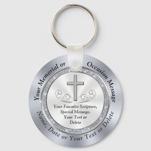 Chaveiro Cristão Personalizado, Guardas Funerais para Conv
