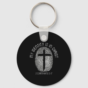 Chaveiro Cristãos Minha Identidade Está Em Jesus Cristo Bíb
