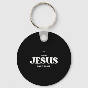Chaveiro Cristianismo Conheça Jesus Conheça a Paz Religião
