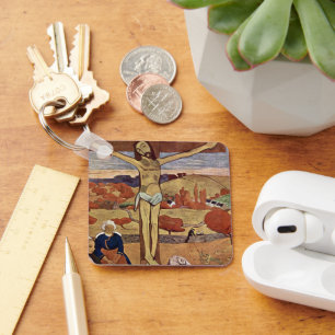 Chaveiro Cristo Amarelo de Paul Gauguin, Arte Fino Antigo