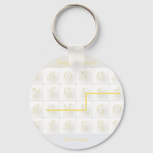 Chaveiro cristo do scrabble