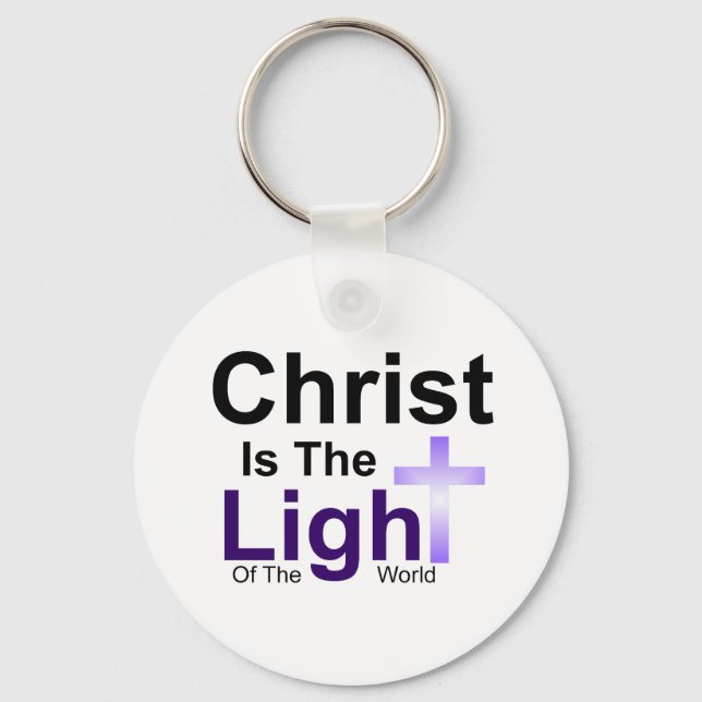 Chaveiro Cristo É A Luz (Verso)