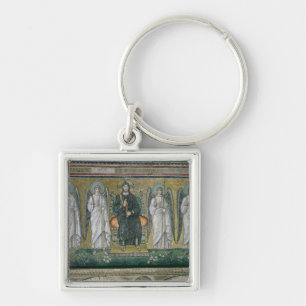 Chaveiro Cristo enthroned com os anjos 2