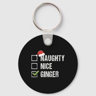 Chaveiro Cristo Irlandês Naughn Nice Ginger Redhead Santa H
