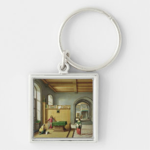 Chaveiro Cristo na casa de Martha e de Mary