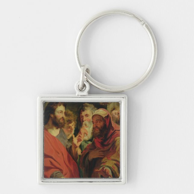 Chaveiro Cristo que instrui Nicodemus (Frente)