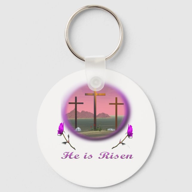 Chaveiro Cristo risen (Frente)