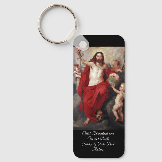 Chaveiro Cristo Triunfante sobre a morte (Frente)