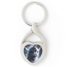 Cristóvão Místico Preto e Branco | Gato de Aquarel