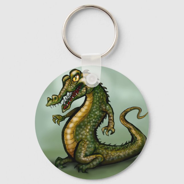 Chaveiro Crocodilo (Frente)