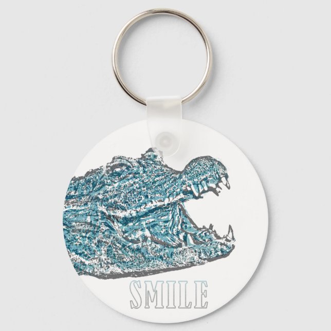 Chaveiro Crocodilo de Sorriso (Verso)