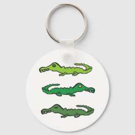 Chaveiro Crocodilos e Jacarés
