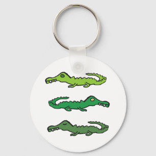 Chaveiro Crocodilos e Jacarés
