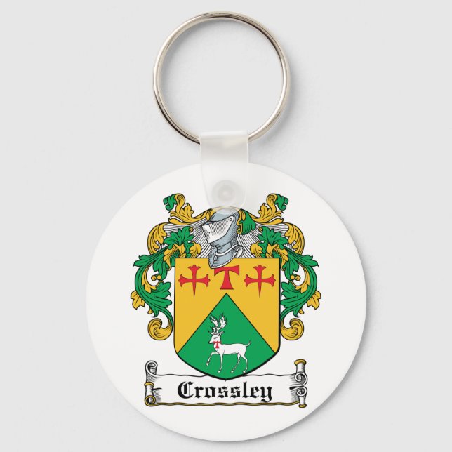 Chaveiro Crossley Family Crest (Frente)