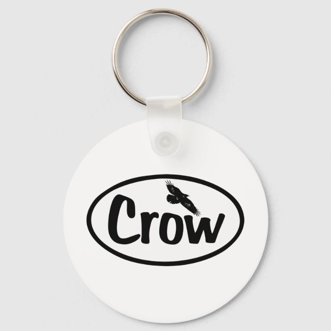 Chaveiro Crow Oval (Frente)