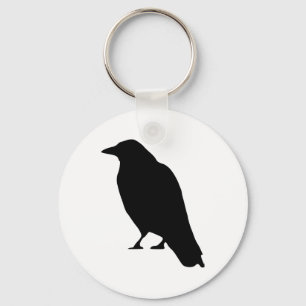 Chaveiro Crow Silhouette