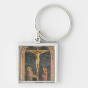 Chaveiro Crucificação com o Virgin, SS. John o Evangeli