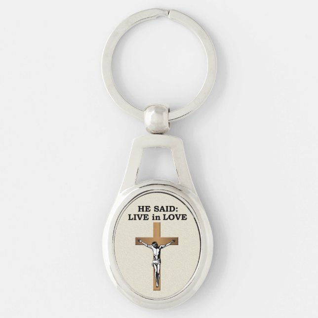 Chaveiro Crucifixo (Frente)
