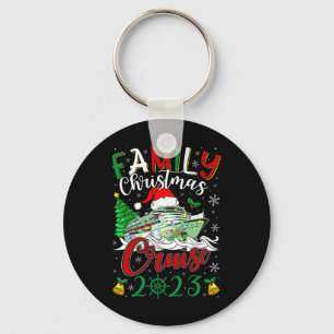 Chaveiro Cruise de Natal da Família 2023 Feliz Cruisemas Bo