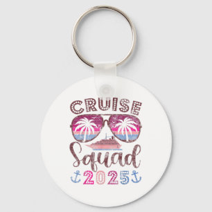 Chaveiro Cruise Squad 2025 Family Friends Vacation Matching
