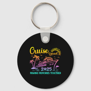 Chaveiro Cruise Squad 2025 Family Friends Vacation Matching