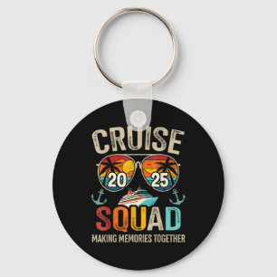 Chaveiro Cruise Squad 2025 Family Vacation Matching Group S