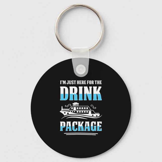 Chaveiro Cruise Vacation Funny Drinking Tail Party Shirt 5  (Frente)