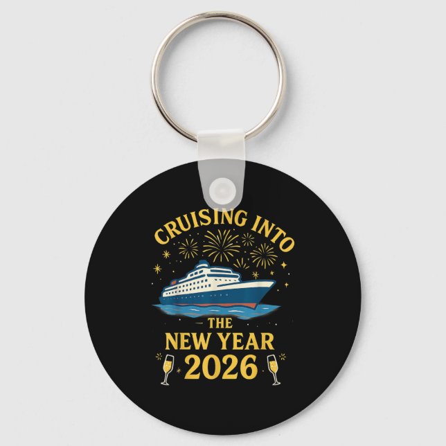 Chaveiro Cruising Into 2026 New Years Eve Party Favors Fami (Frente)