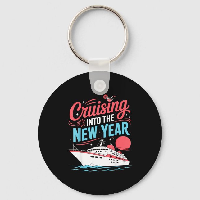 Chaveiro Cruising Into The New Year Trocal Holiday Travel V (Frente)