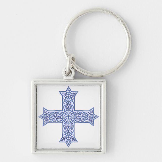 Chaveiro cruz copta (Frente)
