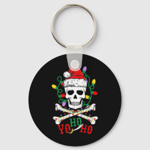 Chaveiro Cruzeiro de Barco Pirata Yo S Ho Xmas Caveira Osso