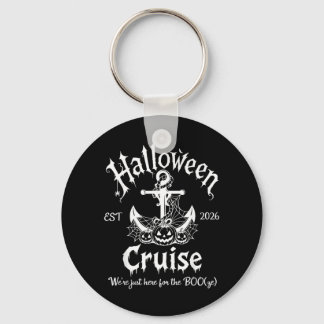 Chaveiro Cruzeiro de Halloween 2026 Estivemos Aqui para Cor