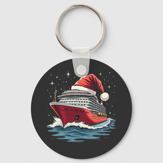 Chaveiro Cruzeiro Familiar em Navio de Cruzeiro no Natal (Frente)