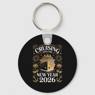 Chaveiro Cruzeiro Para o Ano Novo 2026 Navio de Cruzeiro Fe