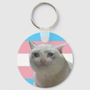Chaveiro Crybaby Trans Pride