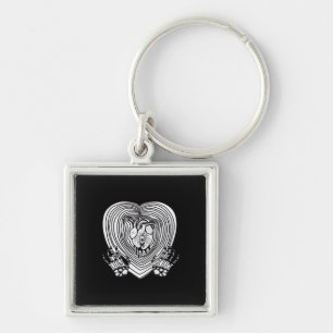 Chaveiro Crying Heart Classic - Skeleton mãos Heart