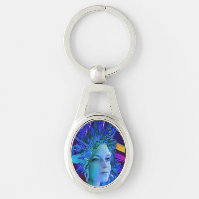 Chaveiro Crystal do Espaço (Frente)